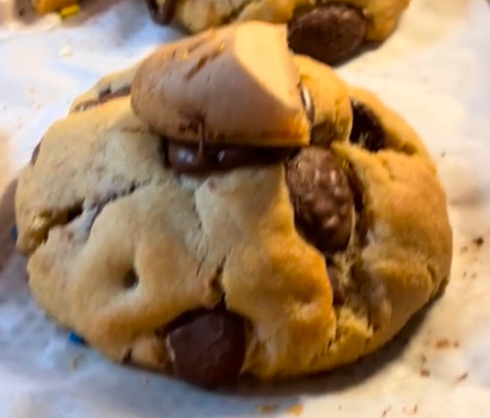 Chocolate chip de Nutella Xl cookies